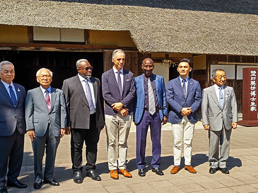 野口英世記念館にて