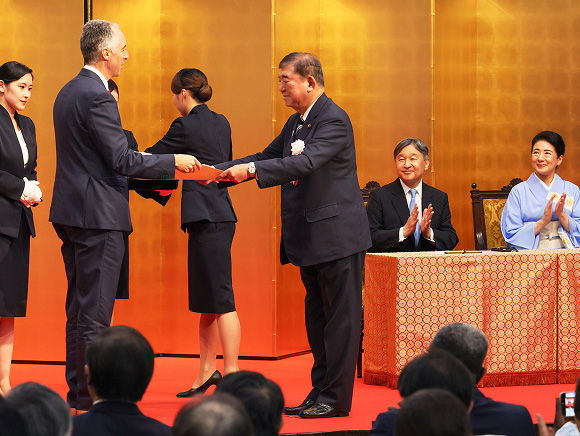 第5回野口英世アフリカ賞授賞式の様子