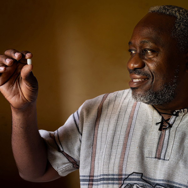 ⼀度の服⽤で安全に治療できる時代へ